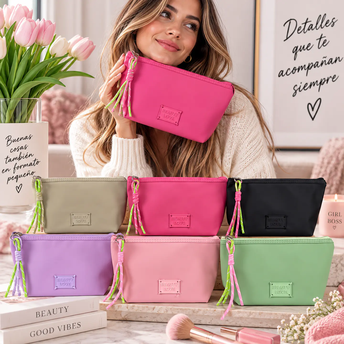 ‎ESTUCHES/COSMETIQUEROS  LOTE 6 UNIDADES 1