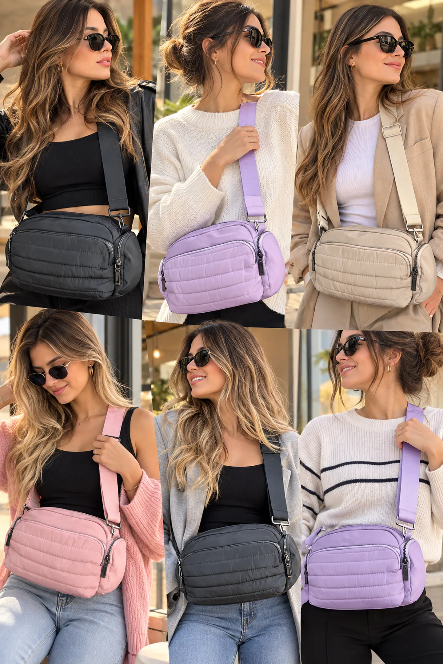 BANDOLERAS ESTILO BUBBA 6 UNIDADES COLORES SURTIDOS 1