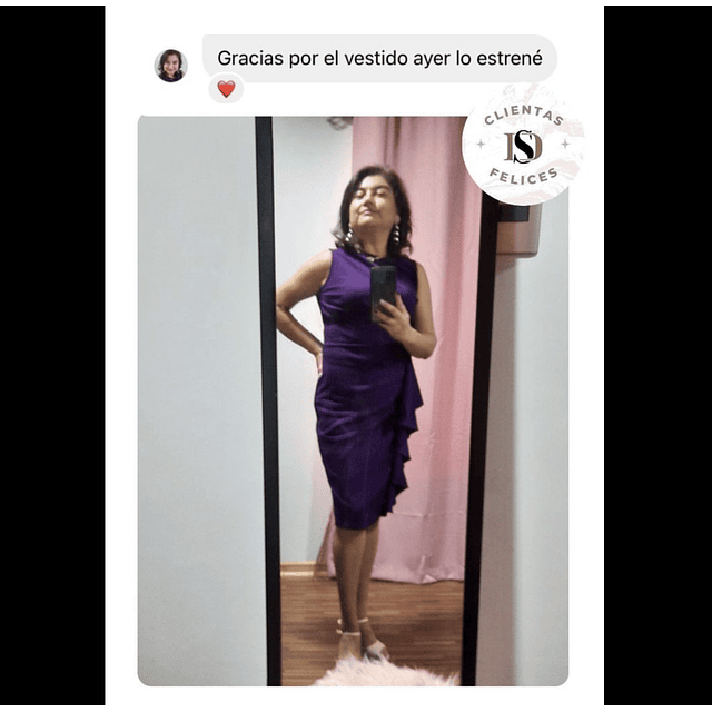 Vestido New York Morado