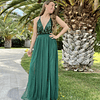 ❤️‍🔥Vestido Adella Verde Oscuro