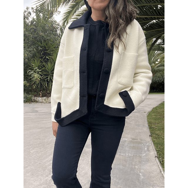 Chaqueta victoria blanca