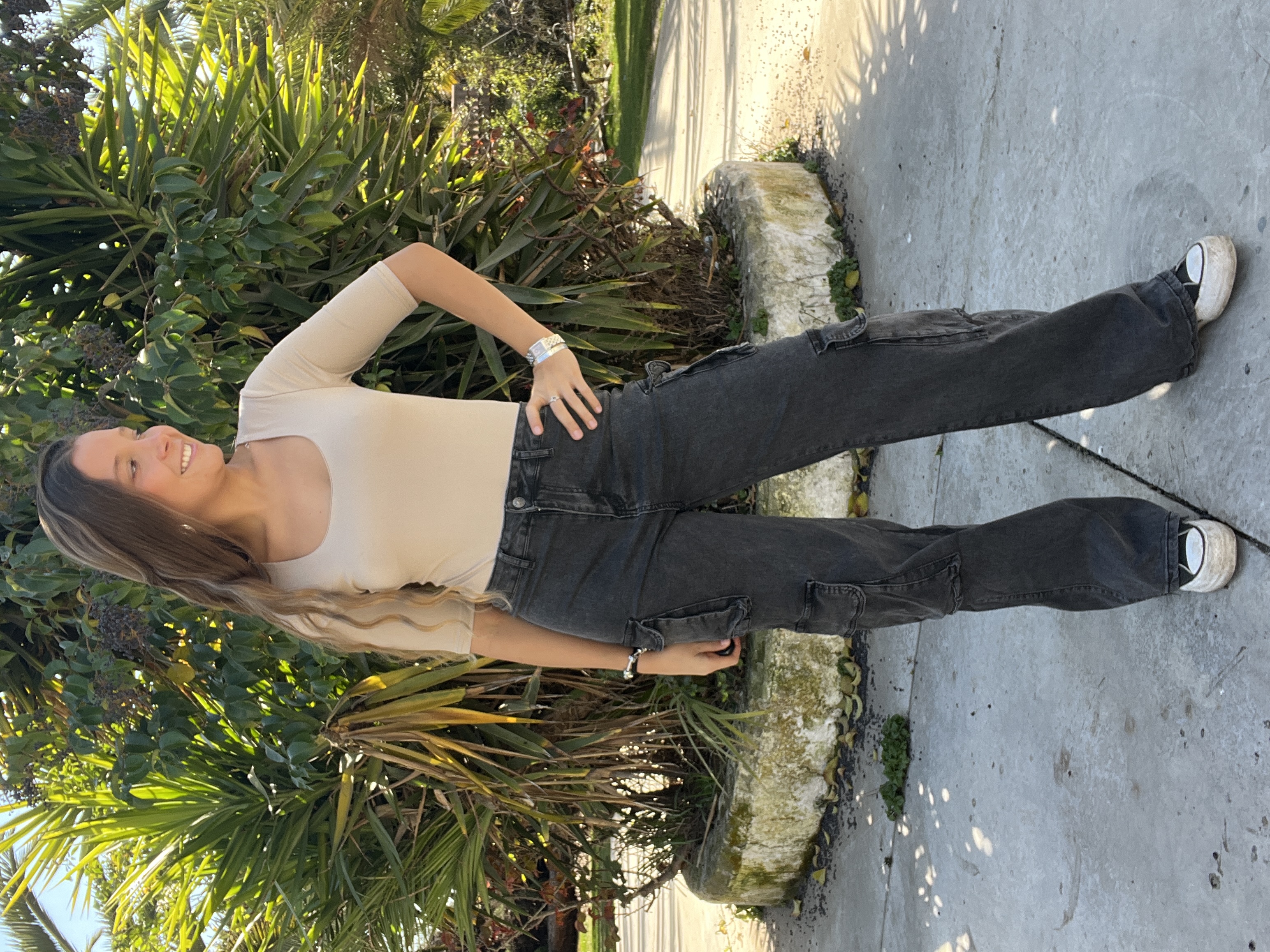Jeans cargo 2 bolsillos 944