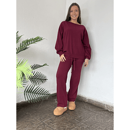 Conjunto esmeralda Burdeo 