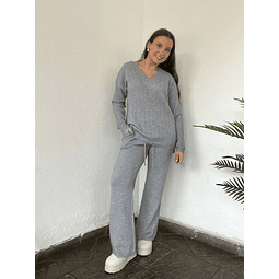 Conjunto piera gris