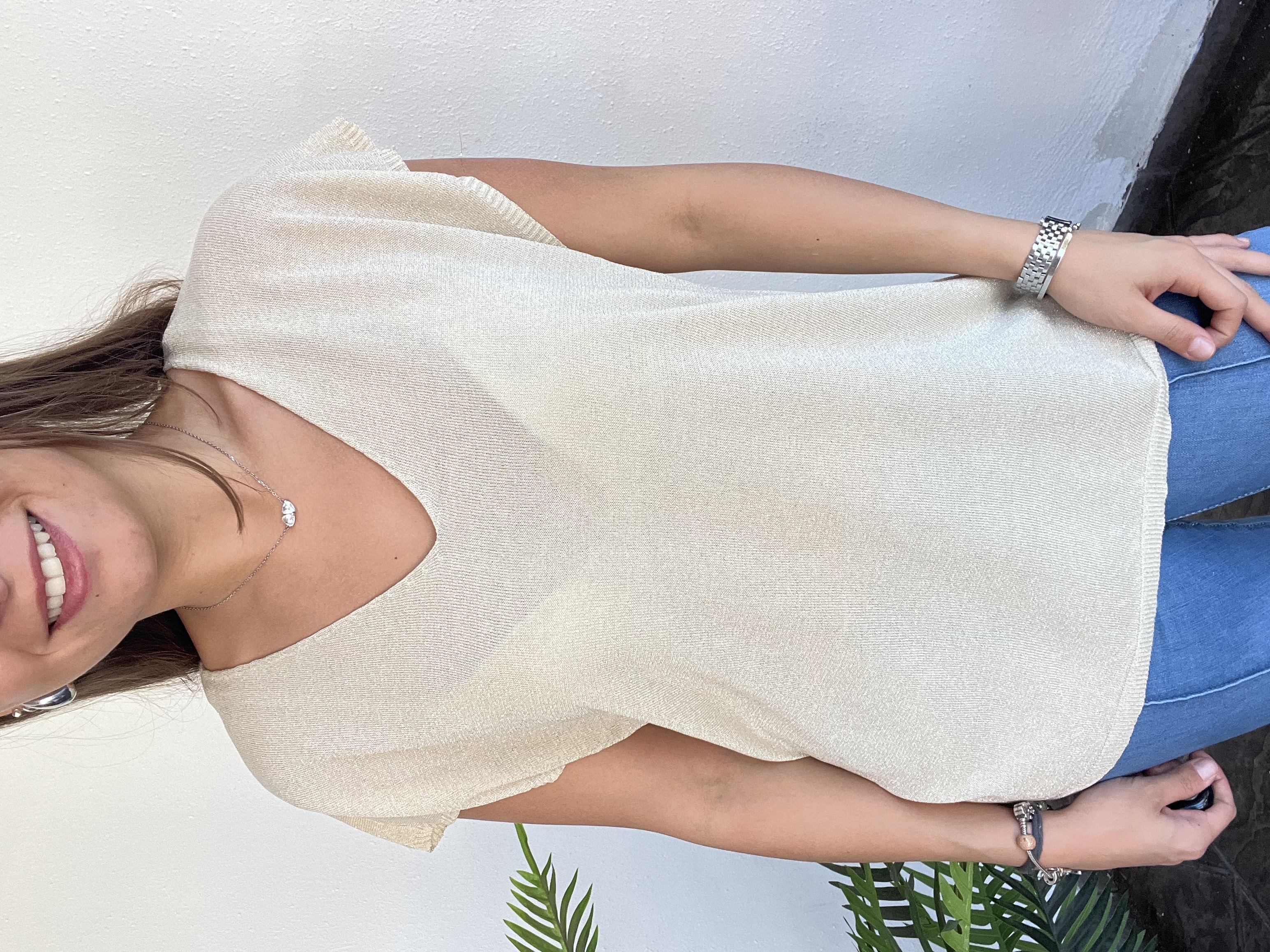 Polera brillos