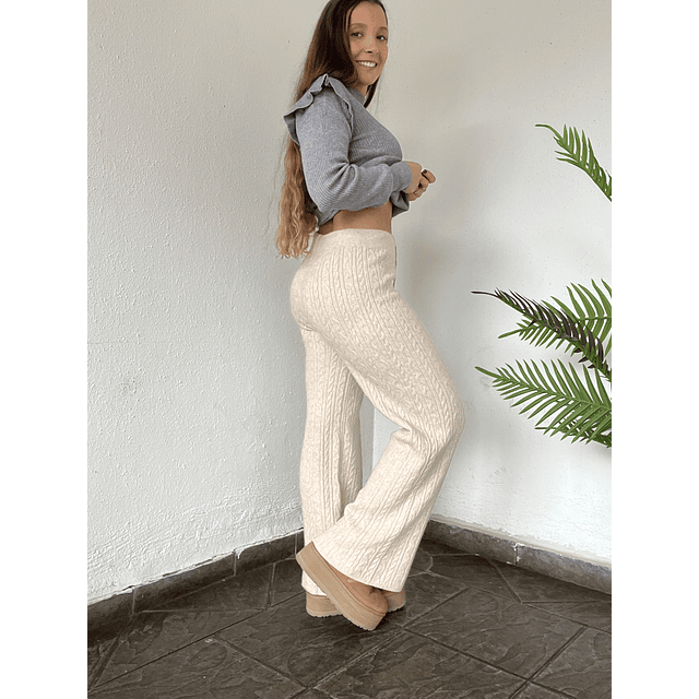 Pantalón lanilla trenzado✨