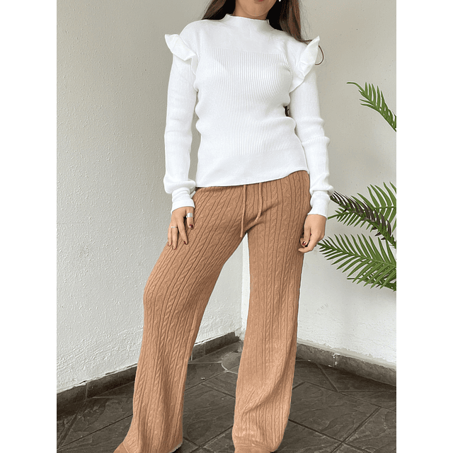 Pantalón lanilla trenzado✨