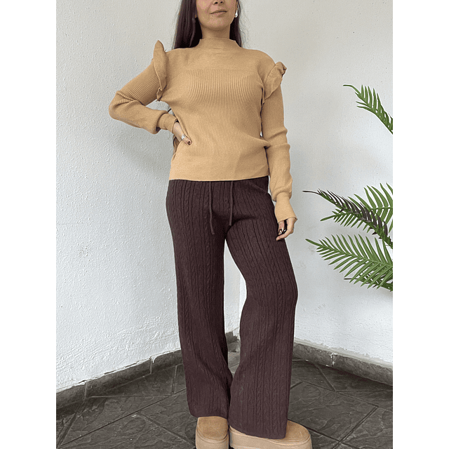 Pantalón lanilla trenzado✨