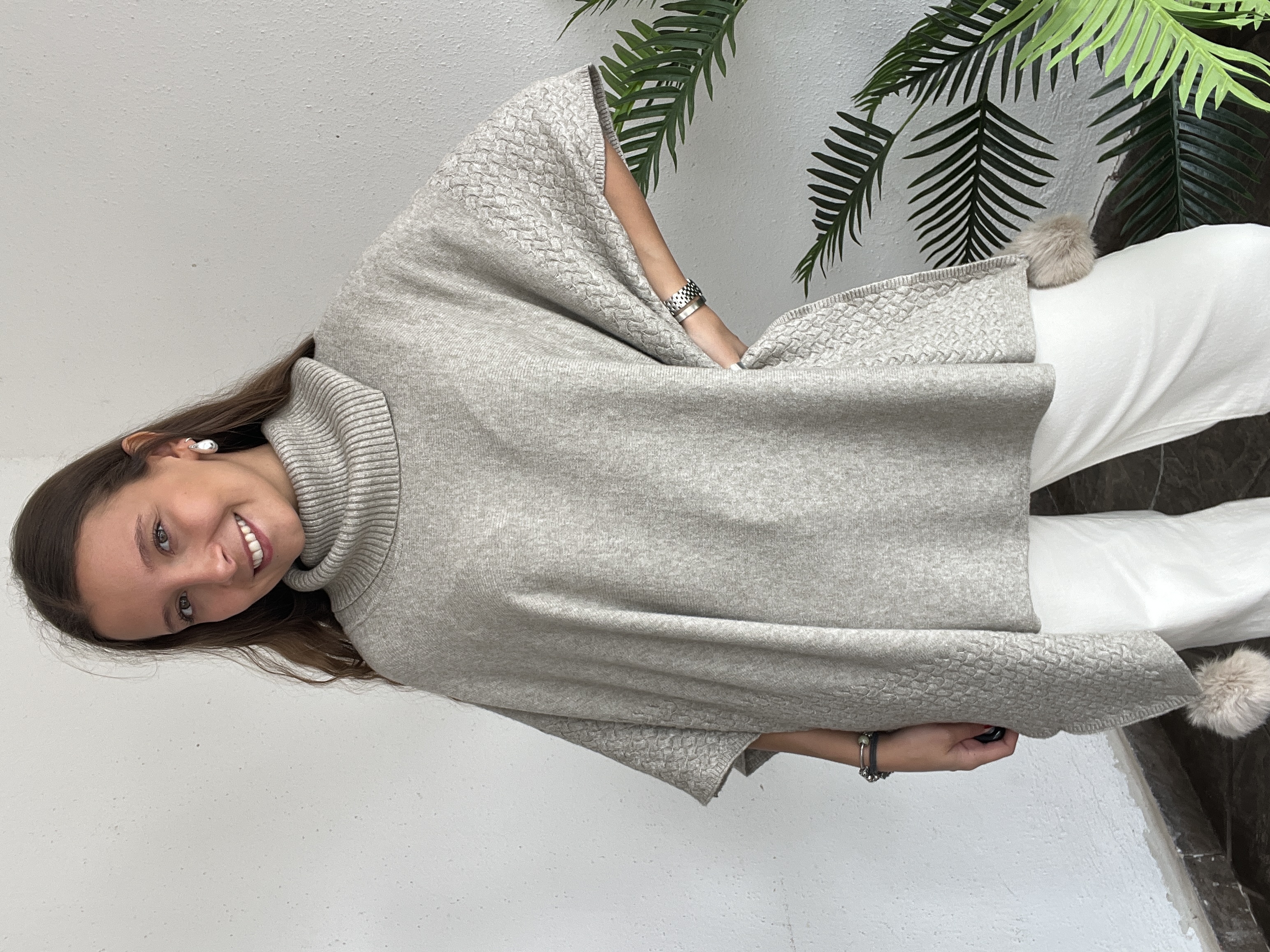Poncho pom pom ✨