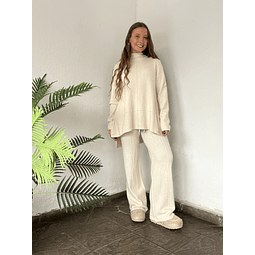 Conjunto amatista beige