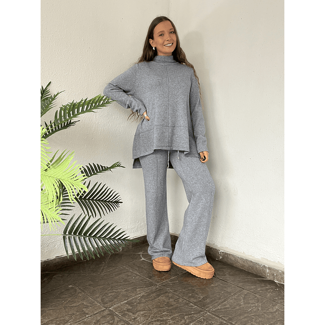 Conjunto amatista beige