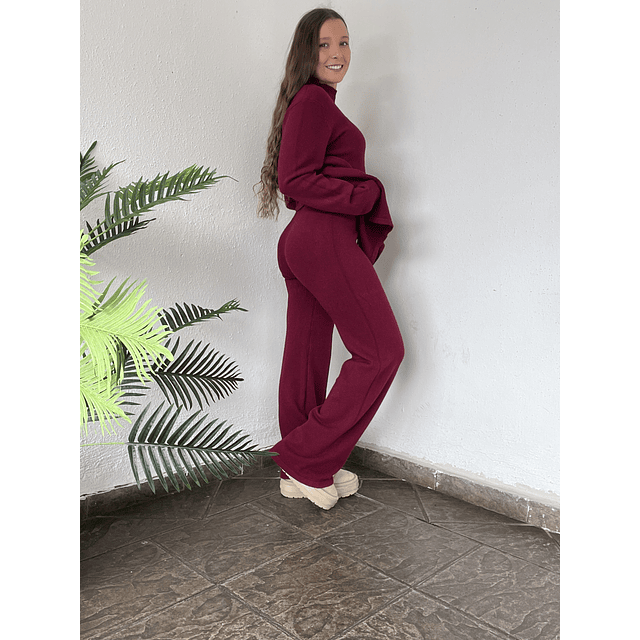 Conjunto amatista burdeo