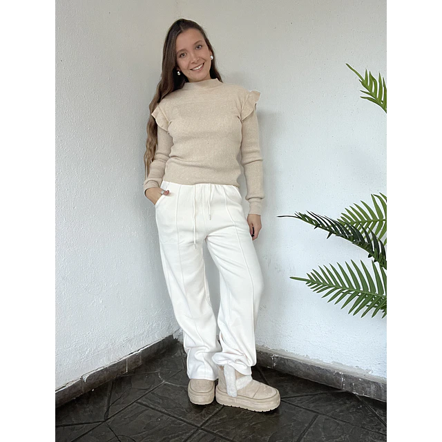 Pantalón mika cordón termico💫