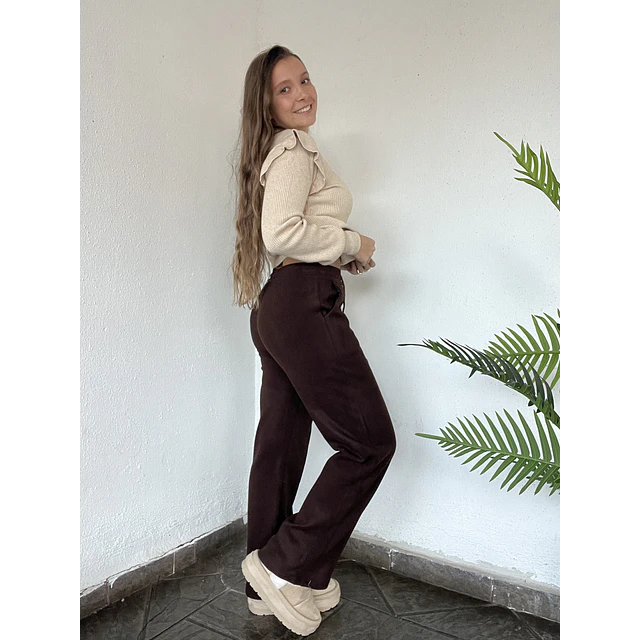 Pantalón mika cordón termico💫
