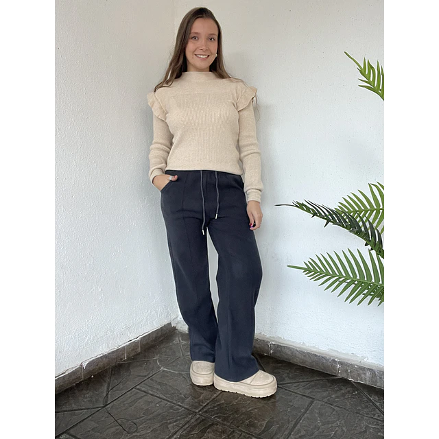 Pantalón mika cordón termico💫