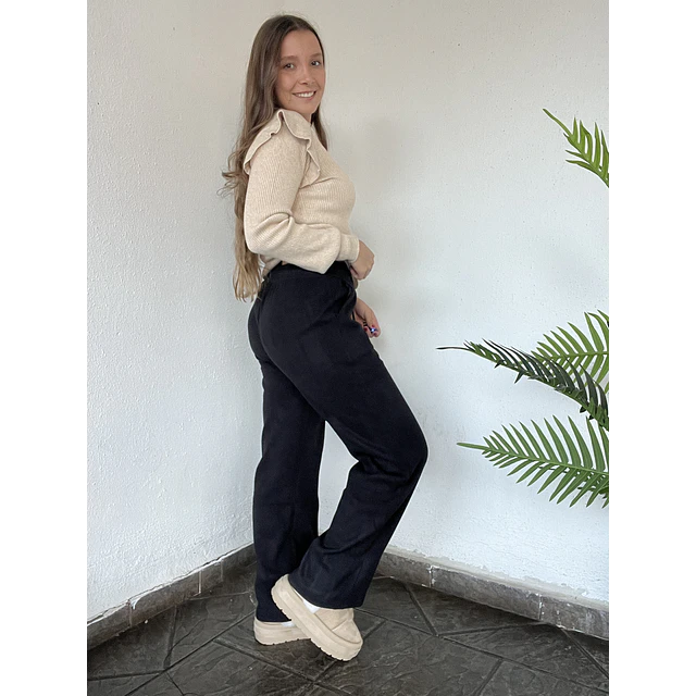 Pantalón mika cordón termico💫