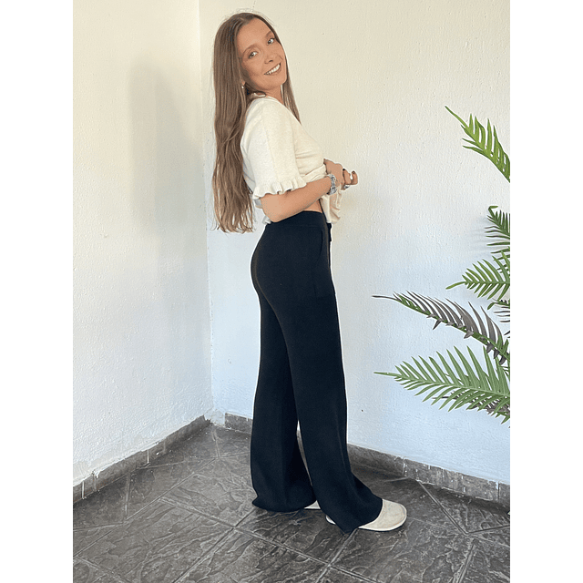 Pantalón lanilla térmico bolsillo