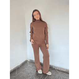 Conjunto lanilla  isabella cafe✨