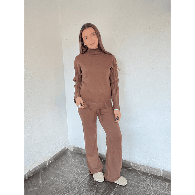 Conjunto lanilla  isabella cafe✨