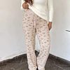 Pantalón lanilla térmico leopardo 