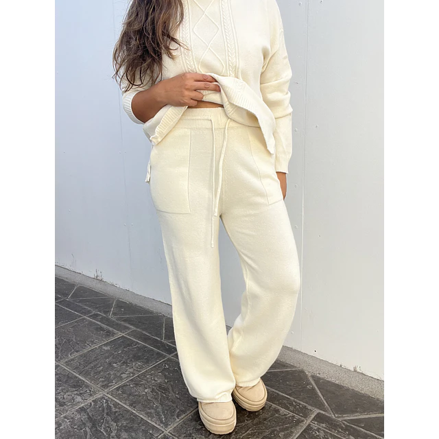 Conjunto lanilla esmeralda