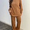 Conjunto lanilla esmeralda