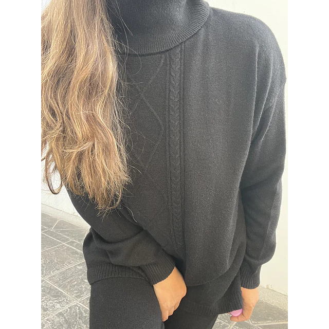 Conjunto lanilla esmeralda