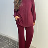 Conjunto lanilla esmeralda