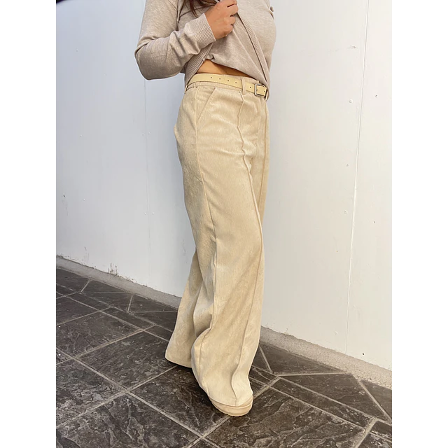 Pantalón Cotele palazo