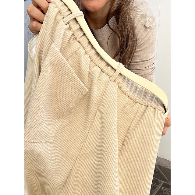 Pantalón Cotele palazo