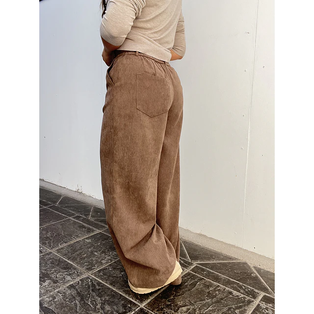 Pantalón Cotele palazo