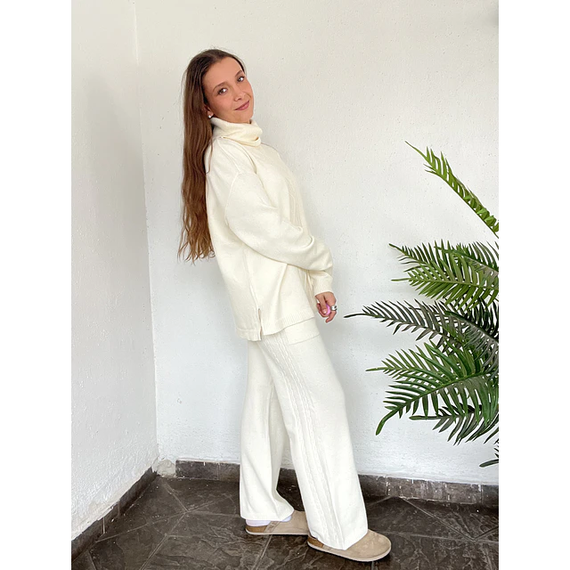Conjunto lanilla esmeralda