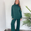 Conjunto lanilla esmeralda