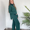 Conjunto lanilla esmeralda