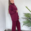 Conjunto lanilla esmeralda