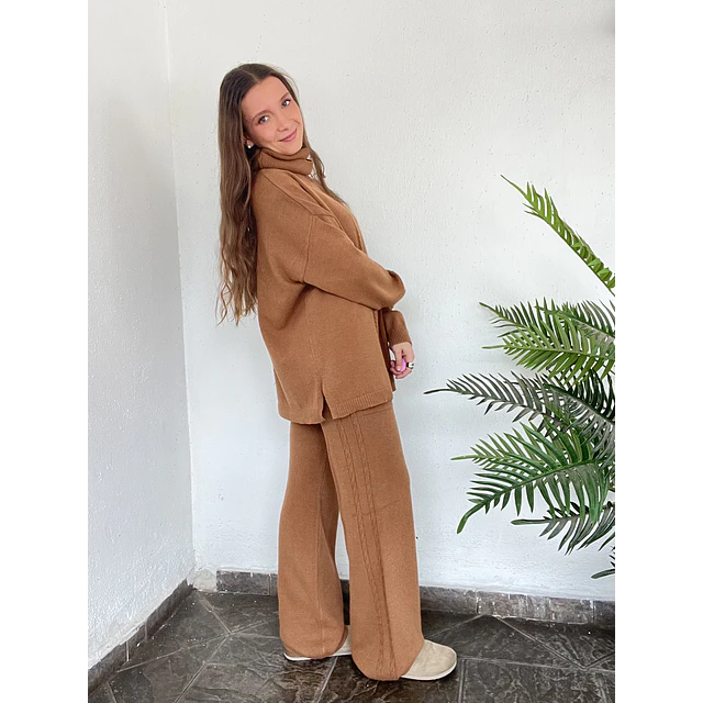 Conjunto lanilla esmeralda
