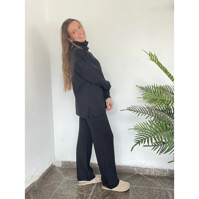 Conjunto lanilla esmeralda