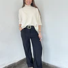 Pantalón forrado Andrea cinturón 