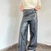 Pantalón Ecocuero cinturón micropolar 