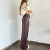Pantalón Ecocuero cinturón micropolar 