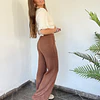 Pantalón lanilla térmico bolsillo.