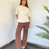 Pantalón lanilla térmico bolsillo.