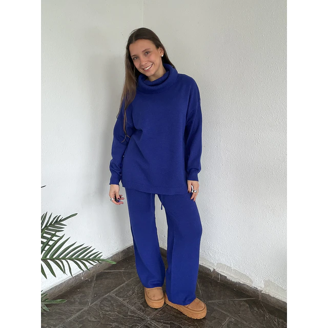 Conjunto lanilla botón 