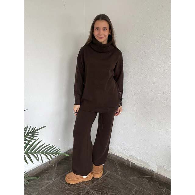 Conjunto lanilla botón 