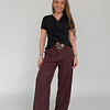 Pantalón Sastrero cinturón dorado 