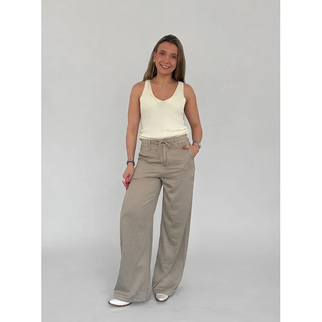 Pantalón Satinado bolsillo