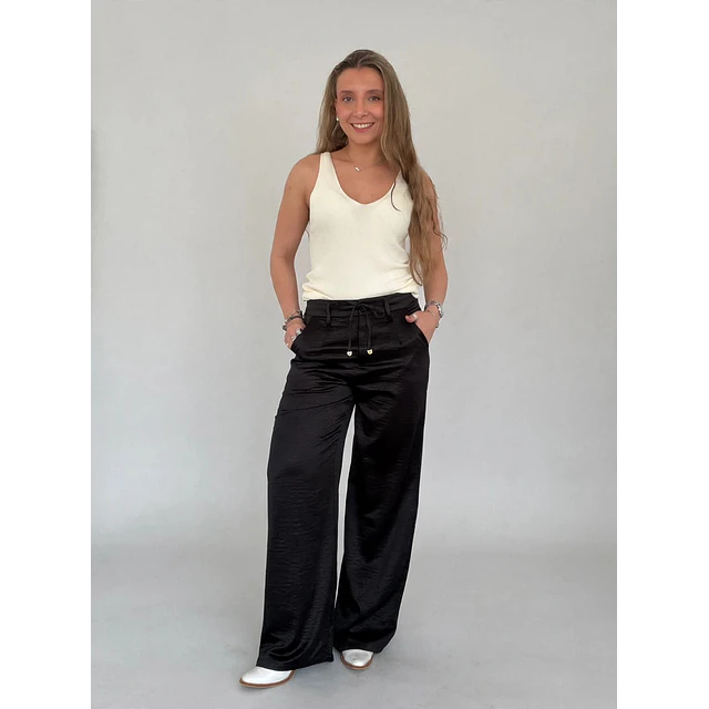 Pantalón Satinado bolsillo