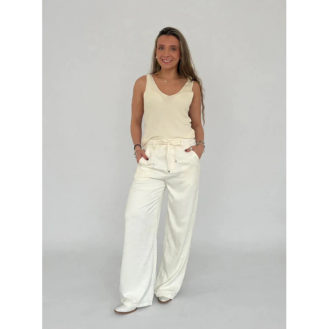 Pantalón Satinado bolsillo