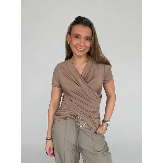 Polara cruzada Lycra 