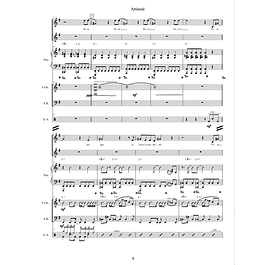 Cantata Amistad - Partitura General (Score)
